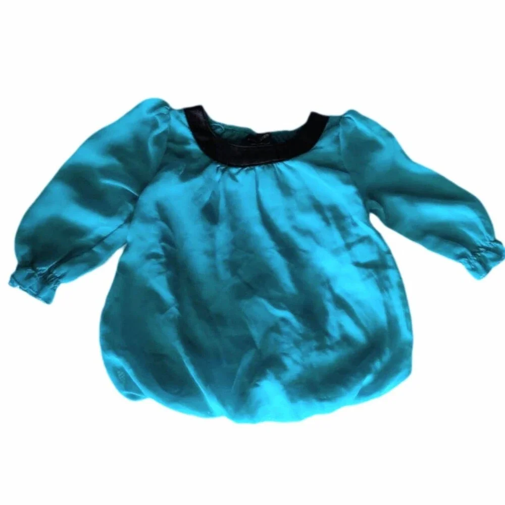 Infant Girl Clothing 7pc Lot Tops Bodysuits Rompers Cardigan sz 0-3M/3M